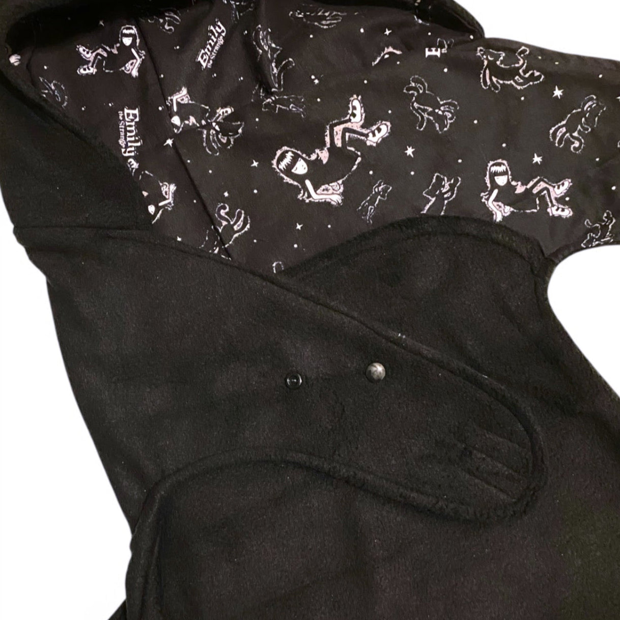 Newborn baby black CAT swaddle blanket