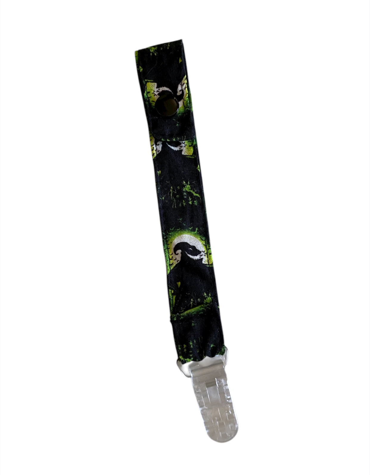 Newborn Oogie Boogie baby Pacifier Clip / infant baby shower gift