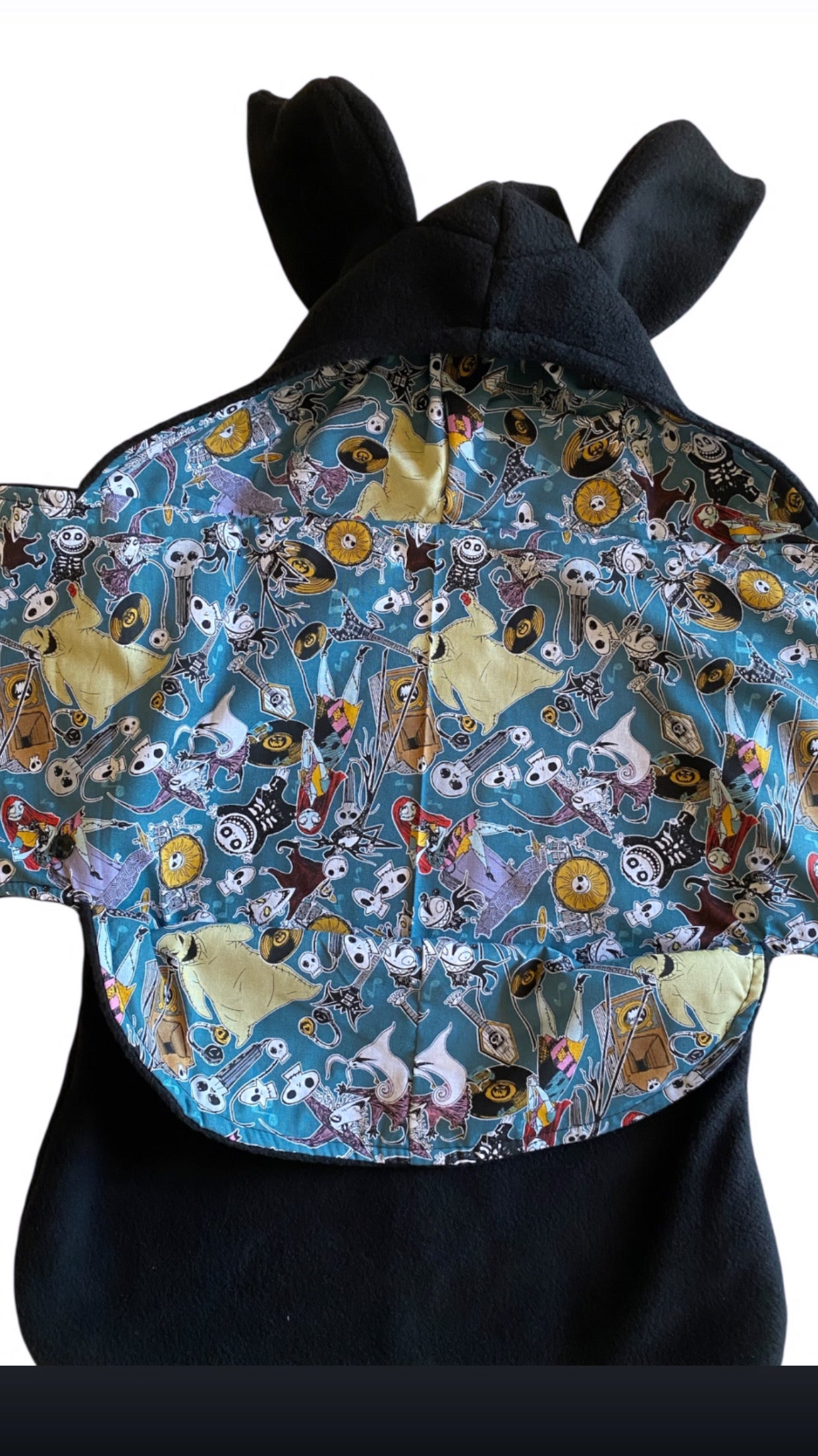 Nightmare baby blanket bat swaddle blanket baby halloween costume