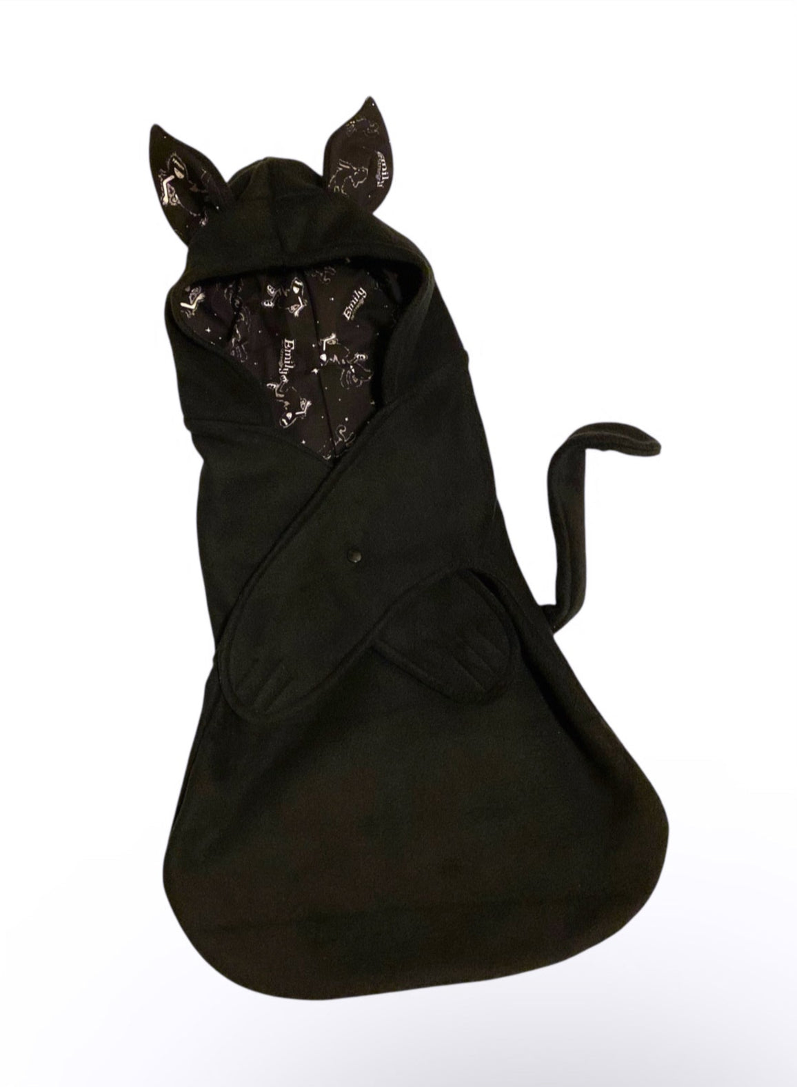 black cat blanket