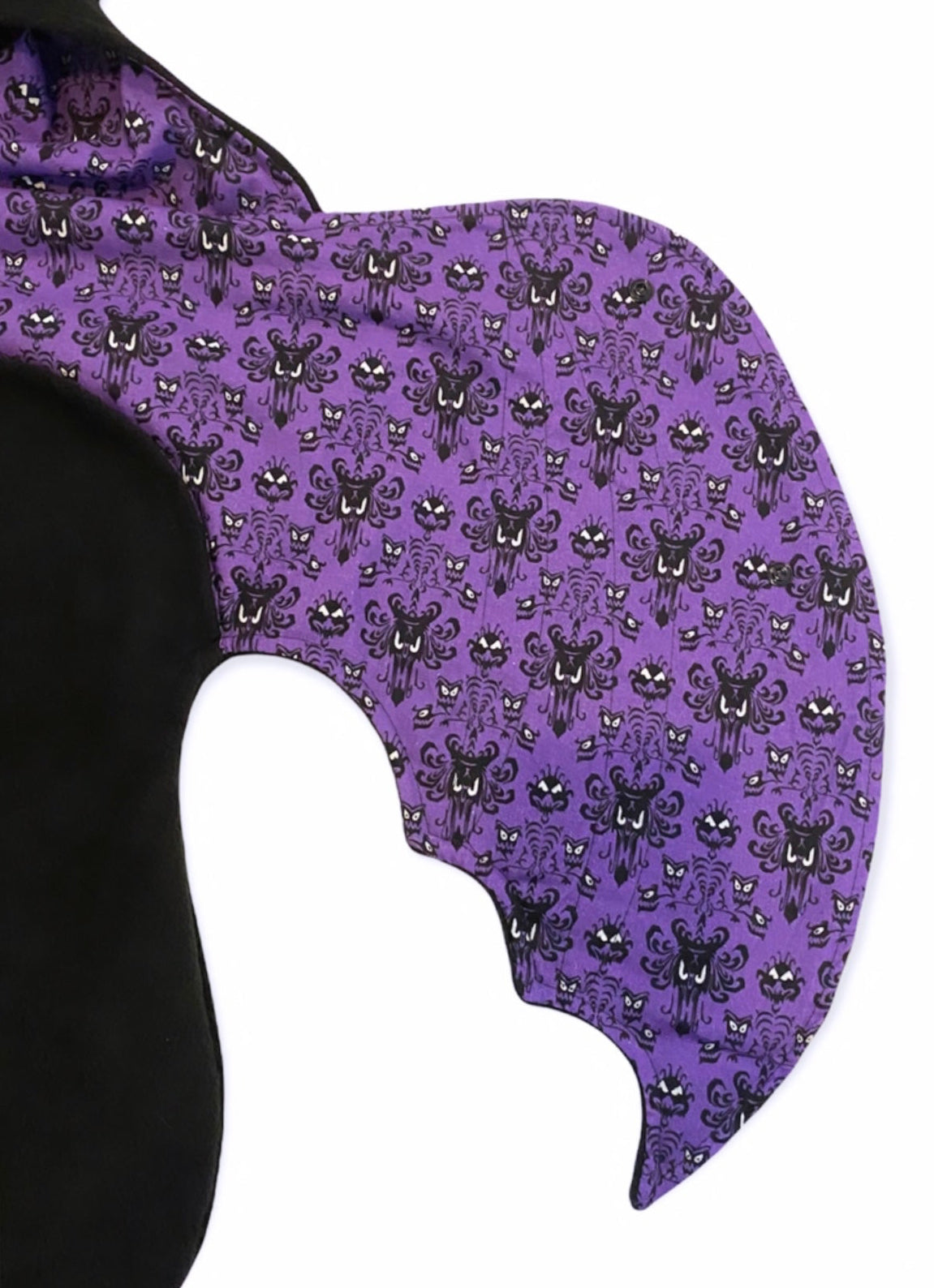 purple bat wings