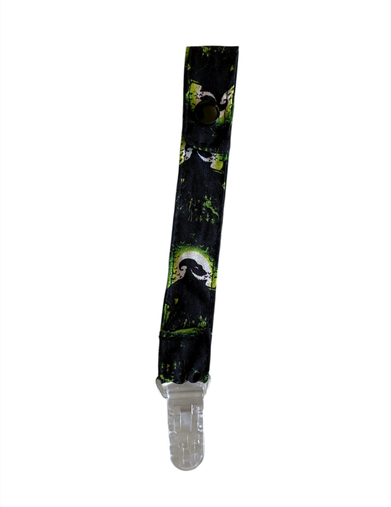 Newborn Oogie Boogie baby Pacifier Clip / infant baby shower gift