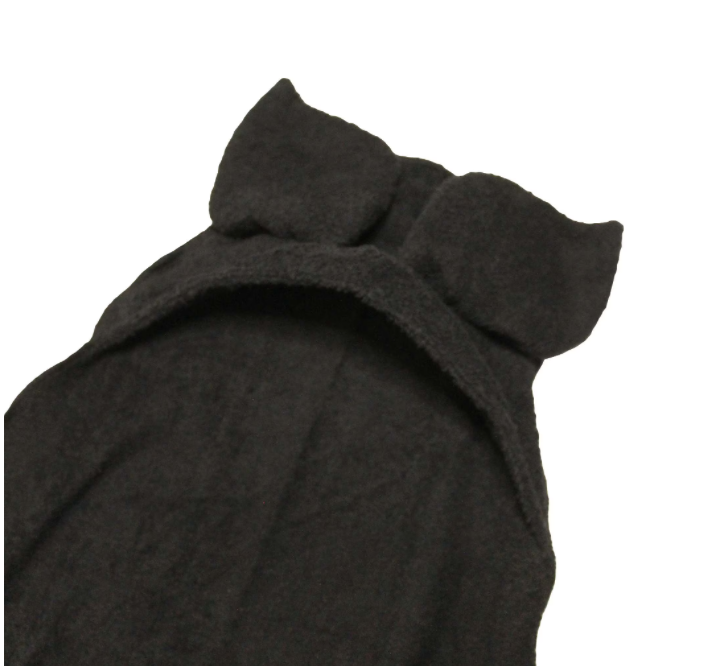 Hooded Baby Bat Towel / Toddler Black Bat bath towel / 100% Cotton bath time cloth / Kids Beach Cover up Summerween
