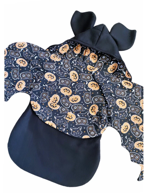 Newborn baby halloween bat swaddle blanket baby infant costume