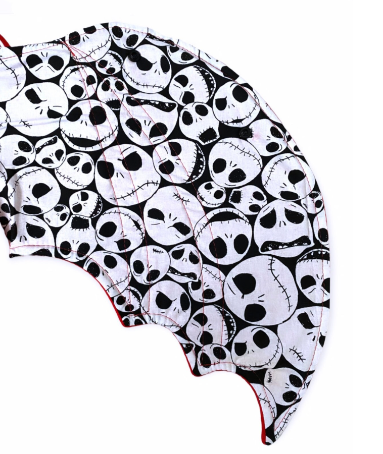skull bat wing