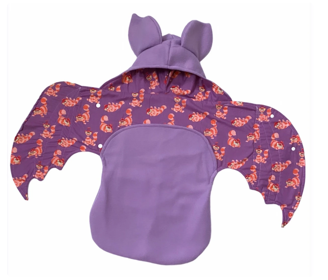 custom baby bat blanket