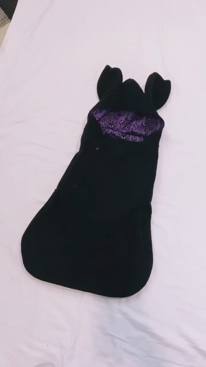 purple halloween blanket