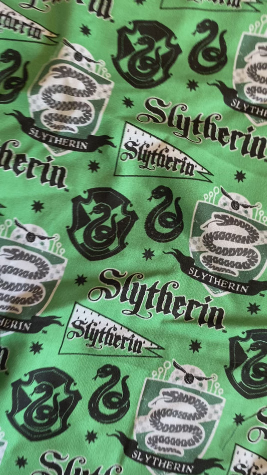 Slytherin lovey blanket for babies