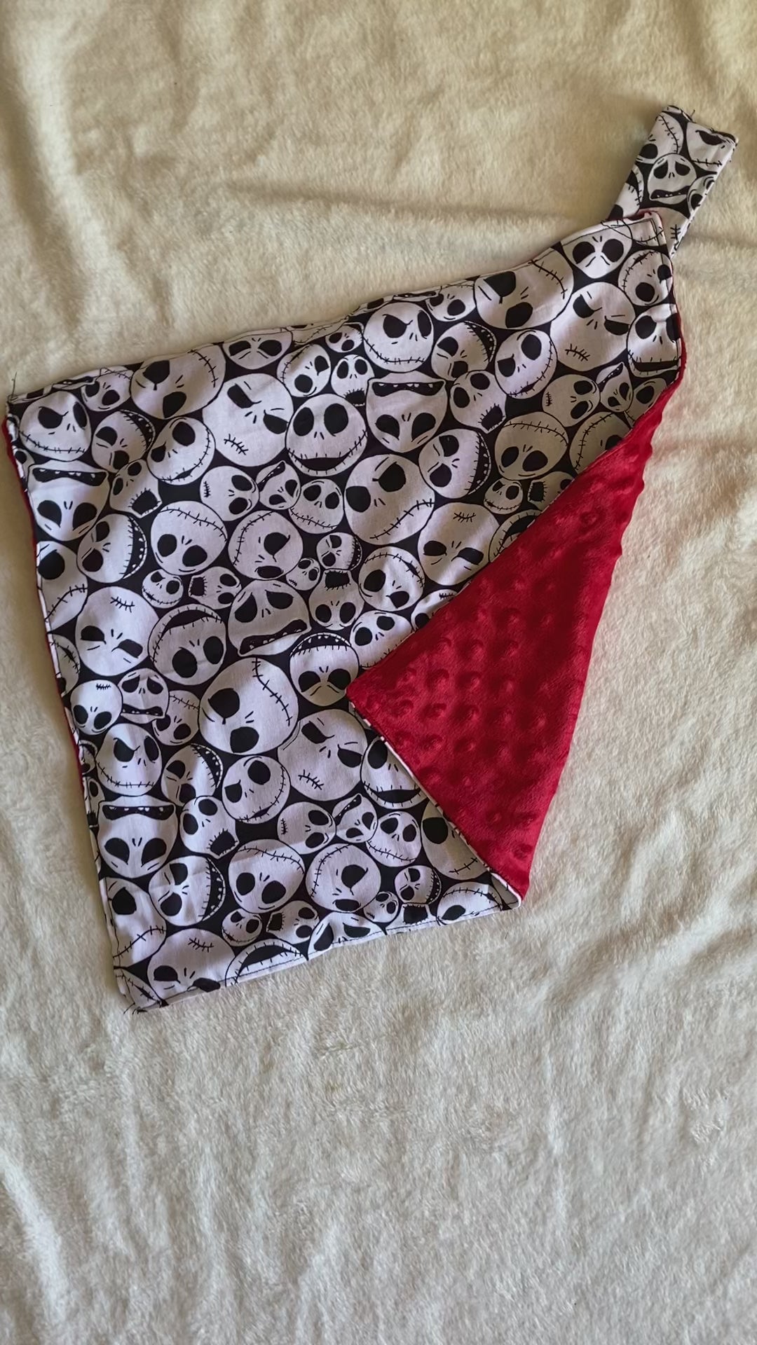 jack skellington lovey for baby