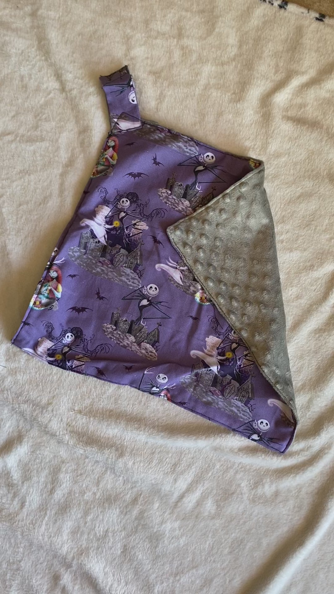 nightmare before Christmas lovey for babies