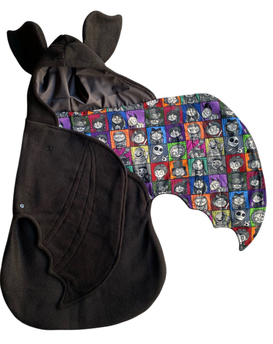 Burton character baby blanket