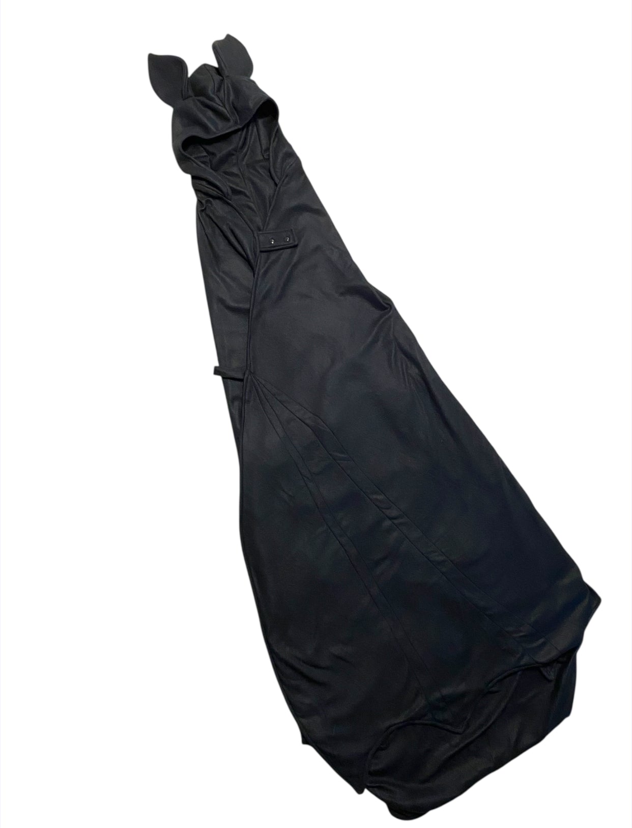 bat sleeping bag on white background