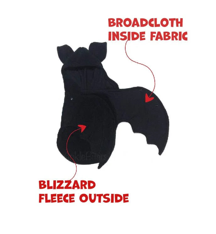 Newborn baby black bat swaddle blanket baby halloween costume October baby announcement