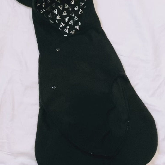 black baby blanket 