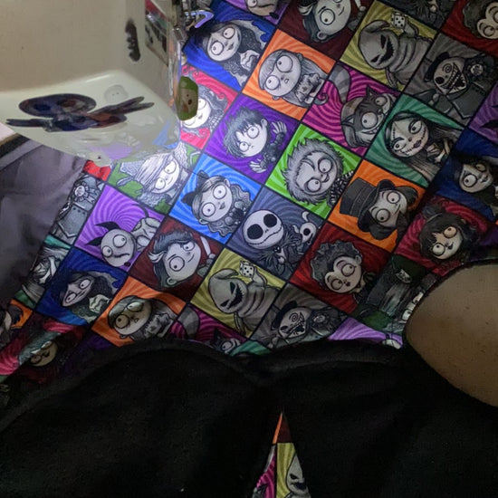 sewing bat wing video