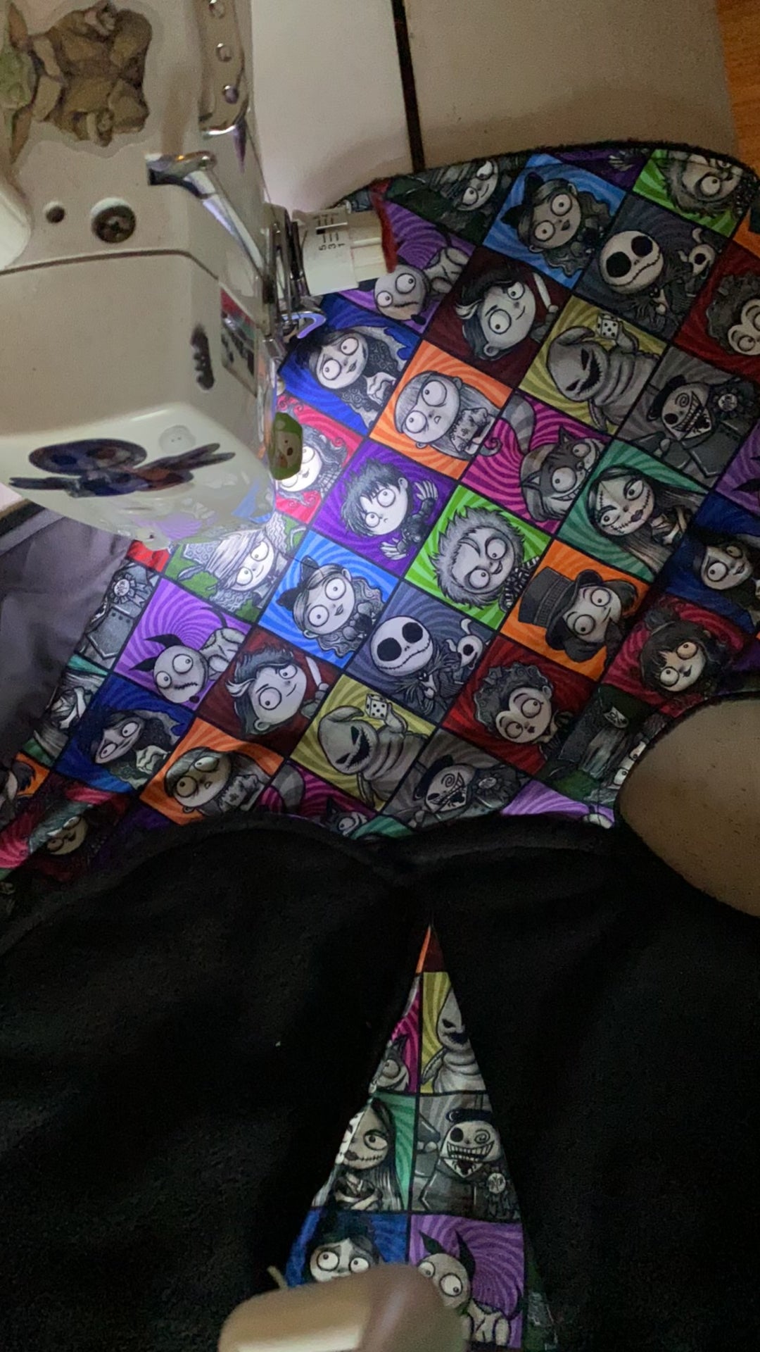 sewing bat wing video