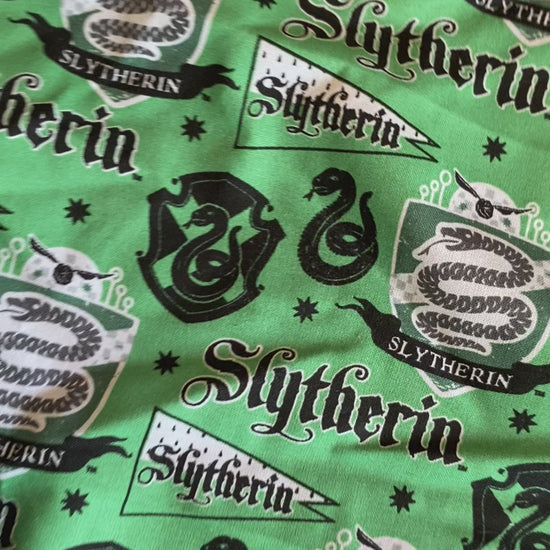 Slytherin lovey blanket for babies